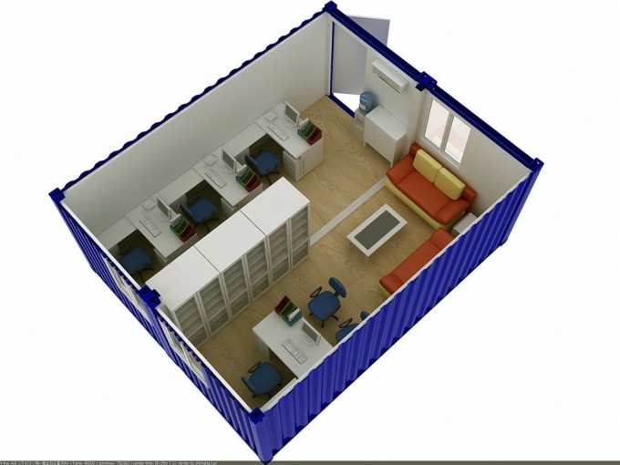 Easy Install&Transport Self-Assembled Container House Image1