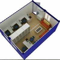 Easy Install&Transport Self-Assembled Container House
