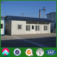 Movable 20ft Container House with Steel Structure Roof Cover (XGZ-CH005)