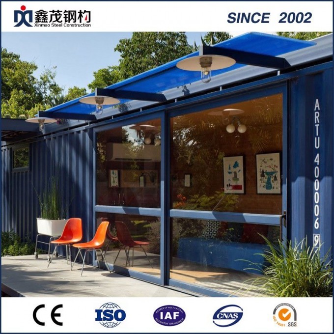 Imaginative Design Shipping Container Home as Living Room with Bathroom Image1