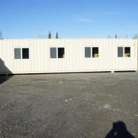 Fireproof One-Story Prefab Container Home for Tourist Area