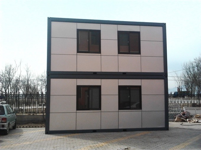 Multi-Storey Container House with Stairs Image1