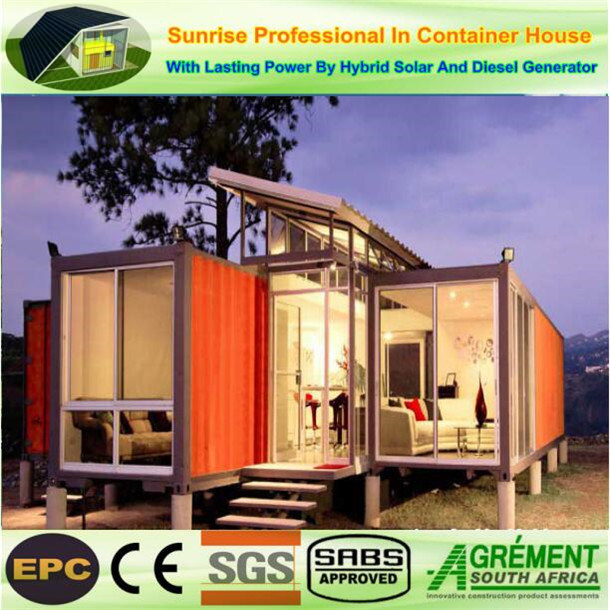 Movable 20FT Modern Design Prefab Modified Shipping Sea Container House Image1