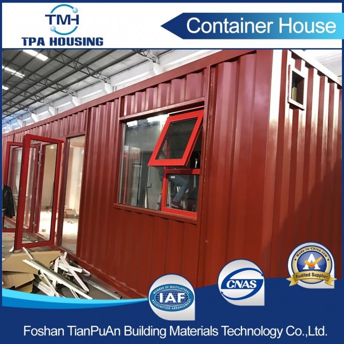 40FT Glass Wall High Quality Modified Container House for Sale Image1