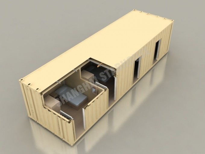 Modified Container House, Aesthetic Finishes with Internal Fittings Image1