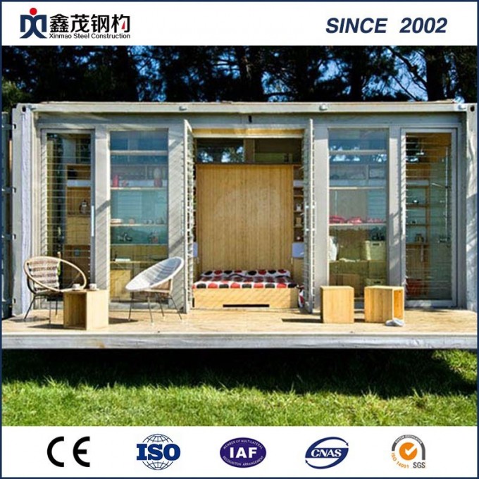 Standard Prefabricated Modified Shipping Container House with Bathroom Image1