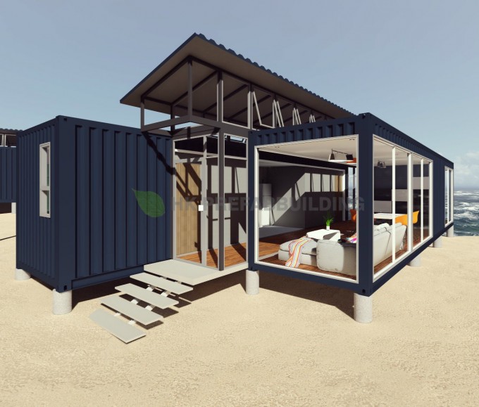 40FT Modified Shipping Container House Image1
