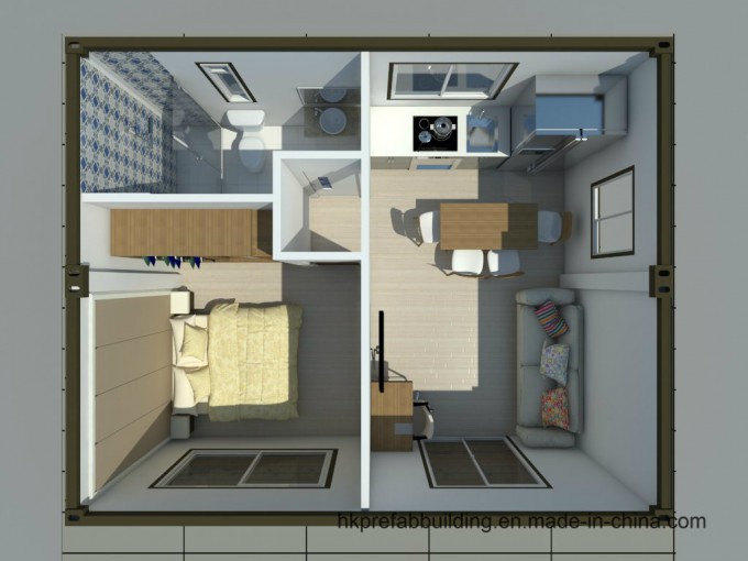 High Quality Decoration Modified Shipping Container Tiny House. Image1