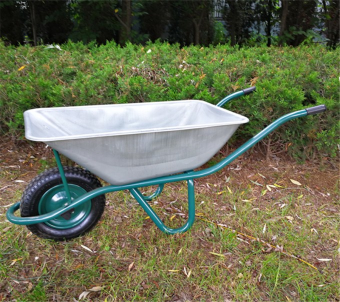 Good Quality Construction Metal Wheelbarrow Image1