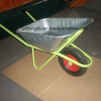 Galvanized Metal Wheel Barrow Wb6404t for Construction