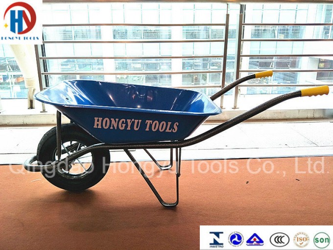 France Model Heavy Duty Construction Wheelbarrow Image1