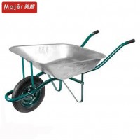 Wb6203 Construction Steel Tray Wheelbarrow, Puncture Proof Trolley