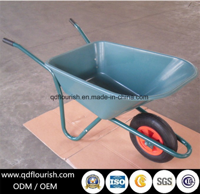 Free Sample Big Capacity Building Construction Wheelbarrow Wholesale Wb6214 Image1