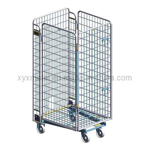 2016 Newest Heavy Duty Warehouse Nesting Storage Roll Container Image1