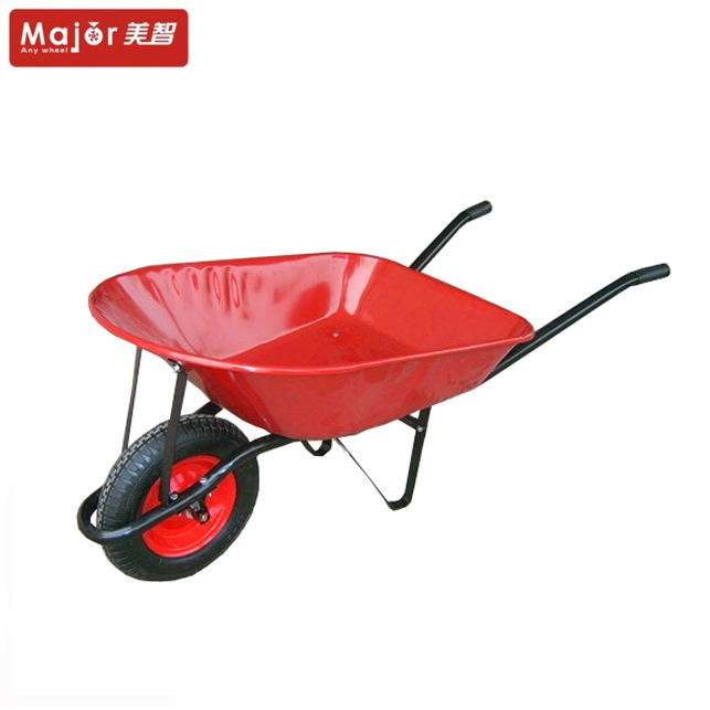 Wb7200 Metal Tray Farming/Agricultural/Garden Construction Building Wheelbarrow Image1