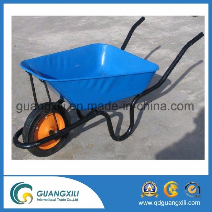 65L Wheel Barrow with Diffirent Color Frame for Garden and Construction Image1