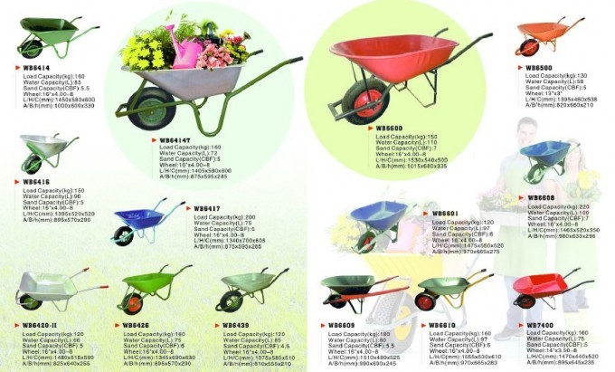 Cheap Construction Garden Wheel Barrow Image1