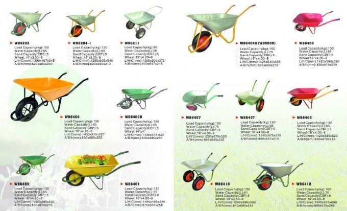 Top Selling Products Construction Wheelbarrow Image1