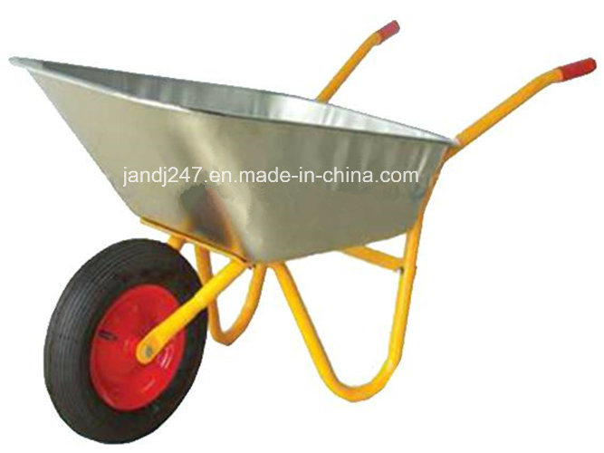 90L Heavy Duty Construction and Garden Tools Wheelbarrow Image1