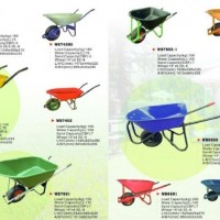 New Style Products Construction Wheelbarrow