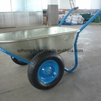 Double Wheel High Load Capacity Construction Wheel Barrow for Builders