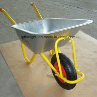 Hot Sale Durable Steel Construction Wheelbarrow, Garden Wheel Barrow