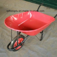75L Red Color Construction Wheelbarrow Wb7500