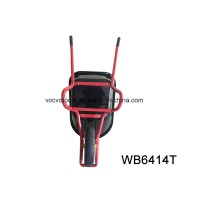 2018 Hot New Products Beach Trolley Wb6414t Wheelbarrow for Farm and Construction Tools