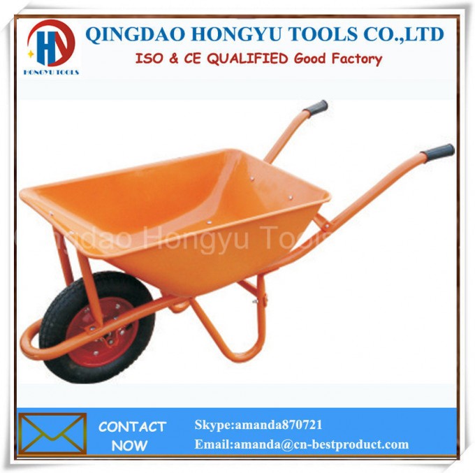 Heavy Duty Construction Wheel Barrow with 1mm Tray Image1