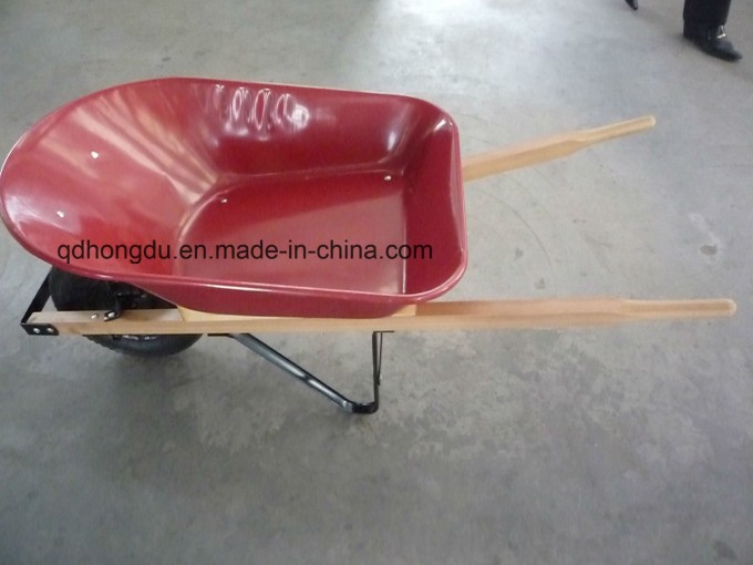 Wooden Handle Wheelbarrow Wh5400 for Construction Image1