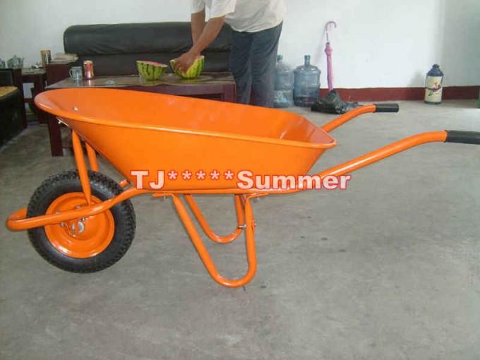 Dubai Galvanised Construction Wb6400 Wheelbarrow Image1