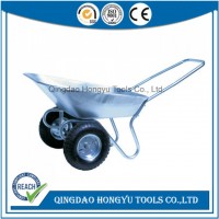 The New-Style Stainless Two Wheels Garden&Construction Wheelbarrow (WB6211)