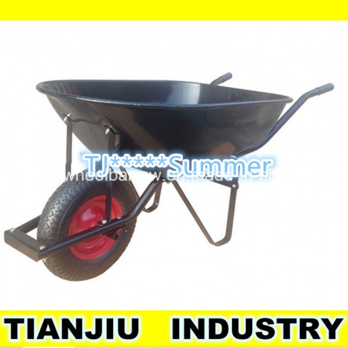 Large Capacity Australia Heavy Duty Construction Wheelbarrow Wb7800 Image1