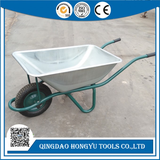 Heavy Duty Construction and Garden Tool Wheelbarrow for Portugal Image1