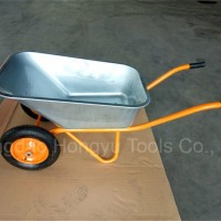 Good Quality Galvanize Tray Construction Wheelbarrow