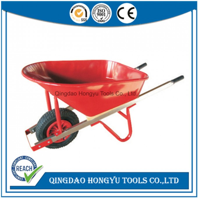 100L Heavy Duty Metal Construction Wheelbarrow (WB8601) Image1