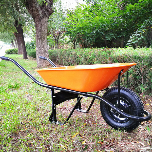 Construction Heavy Duty Wheelbarrow for Ecuador Market Hot Sell Image1