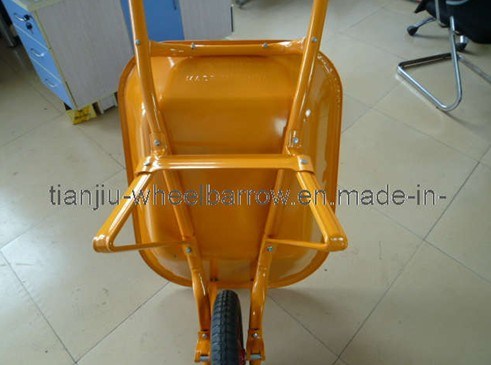 Nigeria Wb200-2 Building Wheelbarrow Without Wheel for Africa Construction Image1