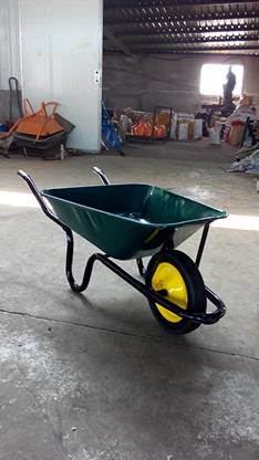 Solid Wheel Construction Wheelbarrow with SGS Certificate Image1