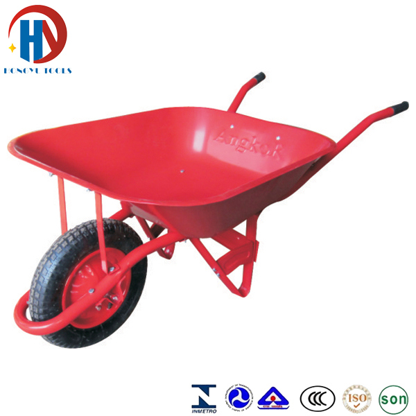 Heavy Duty Construction Wheelbarrow for Builders (WB-6201) Image1