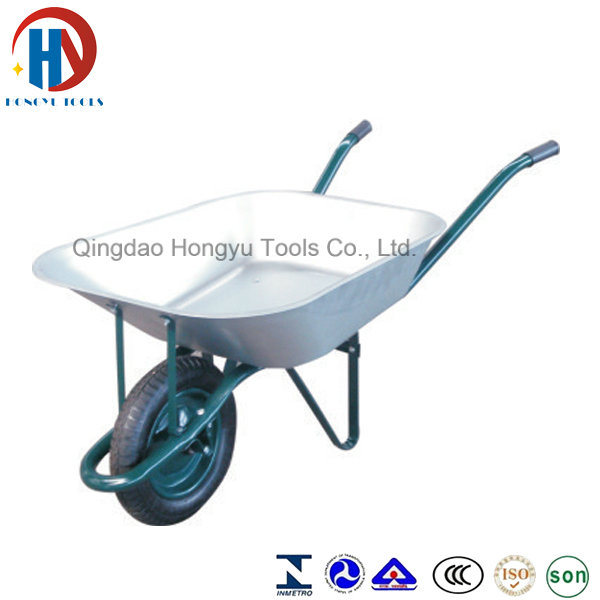 Durable Hot Sell Construction Pneumatic Wheel Wheelbarrow (WB6203) Image1