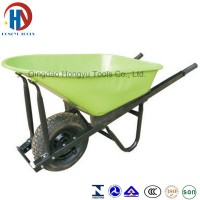 Construction Tools Wheelbarrow with Green Bucket (WB7804)