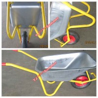 Wb6404h Russia Model Heavy-Duty Construction Wheel Barrow