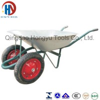 Two Wheels Garden Wheel Barrow/Construction Site Barrow (WB6203A)