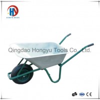 Agriculture Tools Wheelbarrow Construction Steel Wheel Barrow (WB6141T)