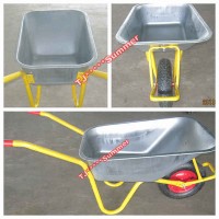 West Africa Wb6404h Heavy-Duty Construction Wheelbarrow