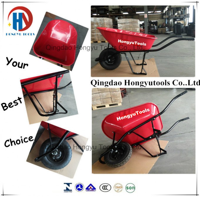 Construction Wheel Barrow South America Wheelbarrow (WB5638) Image1