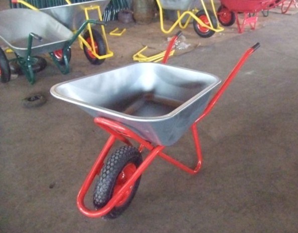 Zic Construction Wheelbarrow Wb6418 with Air Wheel Image1