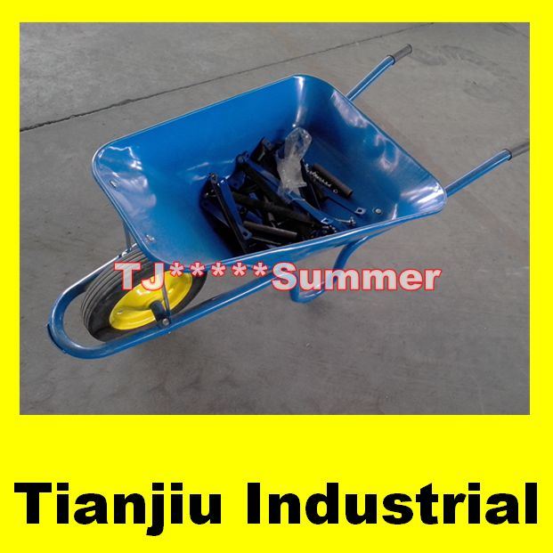 South Africa Popular Blue Construction Wheel Barrow Wb3800 Image1