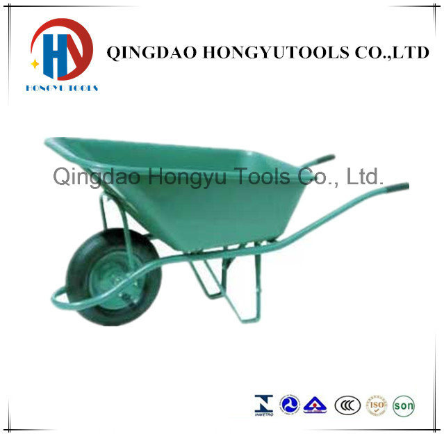 85L Construction Garden Plastic Wheel Barrow (WB6424S) Image1